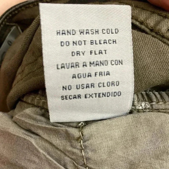 🆕Easel Distress Faded Olive Zebra Print Skinny Pants🆕 - Picture 10 of 12